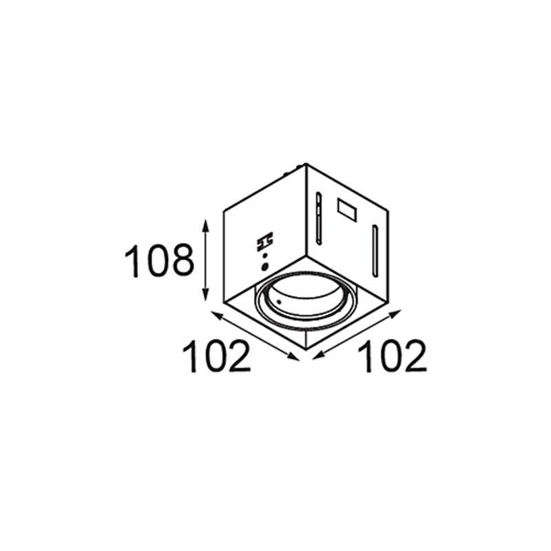 Modular Mini-Multiple Smart Ring Recessed Trimless Adjustable 1x LED DE | Inbouwspot