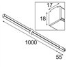 Modular Pista Linear Light Track 48V 1055 1x LED | Track lighting fixture