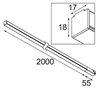 Modular Pista Linear Light Track 48V 2055 1x LED | Track lighting fixture