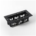 Modular Qbini Frame Recessed Trimless 3x | Inbouwspot