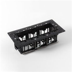 Modular Qbini Frame Recessed Trimless 3x | Inbouwspot