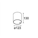 Modular Smart Tube Surface 115 1x DI 500mA | Plafondlamp