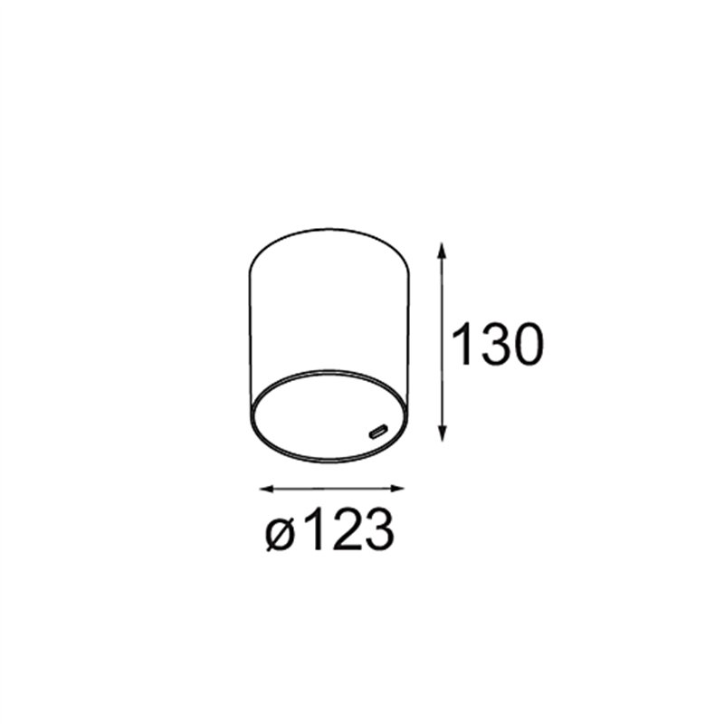 Modular Smart Tube Surface 115 1x DI 500mA | Plafondlamp