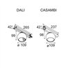 Modular Marbul Track 230V Adjustable 109 1x LED DI | Track lighting fixture fixture