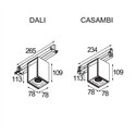 Modular Rektor Track 230V Adjustable 78x78 1x LED DI | Trackverlichting