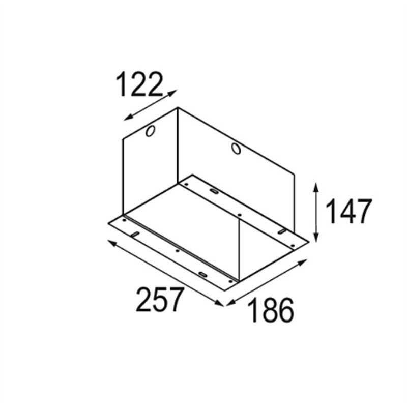 Modular Installation Housing 122x257x147