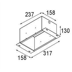 Modular Installation Housing 237x158x130