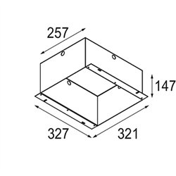 Modular Installation Housing 257x327x147