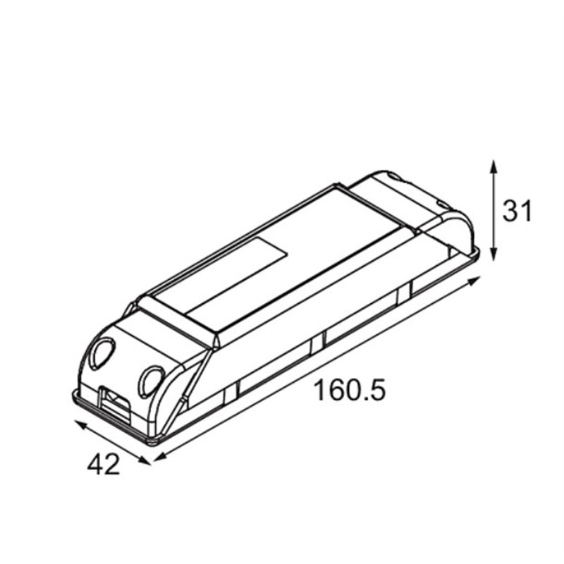 Modular LED Driver Constant Current Deep Dim 350mA 20W