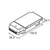 Modular LED Driver Constant Current Deep Dim 700mA 50W 2 LED Output