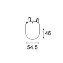 Modular Glass Tube Down 46 Placebo
