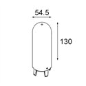 Modular Glass Tube Up 130 Placebo