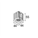 Modular Qbini Round In 1x IP55 LED DE | Inbouwspot
