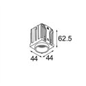 Modular Qbini Round Out 1x IP55 LED DE | Inbouwspot