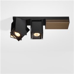 Modular Rektor Surface Adjustable 78x78 2x LED DI | Ceiling lamp / Wall lamp