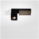 Modular Rektor Surface Adjustable 78x78 1x LED DI | Plafondlamp / Wandlamp