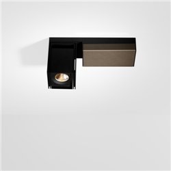 Modular Rektor Surface Adjustable 78x78 1x LED DI | Ceiling lamp / Wall lamp