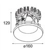 Modular Smart Kup Recessed 160 1x IP55 Diffuse LED DE | Recessed spot