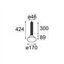 Modular Extruded Suspended 46 300 1x LED DE | Hanglamp