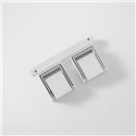 Modular Rektor Track 48V Adjustable 57x50 2x LED | Trackverlichting