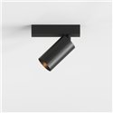 Modular Minude Surface Adjustable 45 Square 1x LED DE | Plafondlamp / Wandlamp