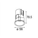 Modular Minude Recessed 56 Outdoor 1x IP54 LED DE | Inbouwspot