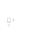 Foscarini Birdie Zero Small tafellamp