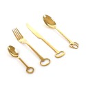 SELETTI Keytlery 24-delige gouden bestekset
