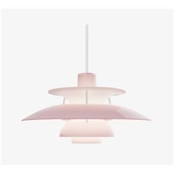 Louis Poulsen PH 5 Opaal (lichtroze) Hanglamp - Outlet