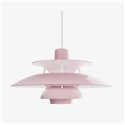 Louis Poulsen PH 5 Opaal (lichtroze) Hanglamp - Outlet