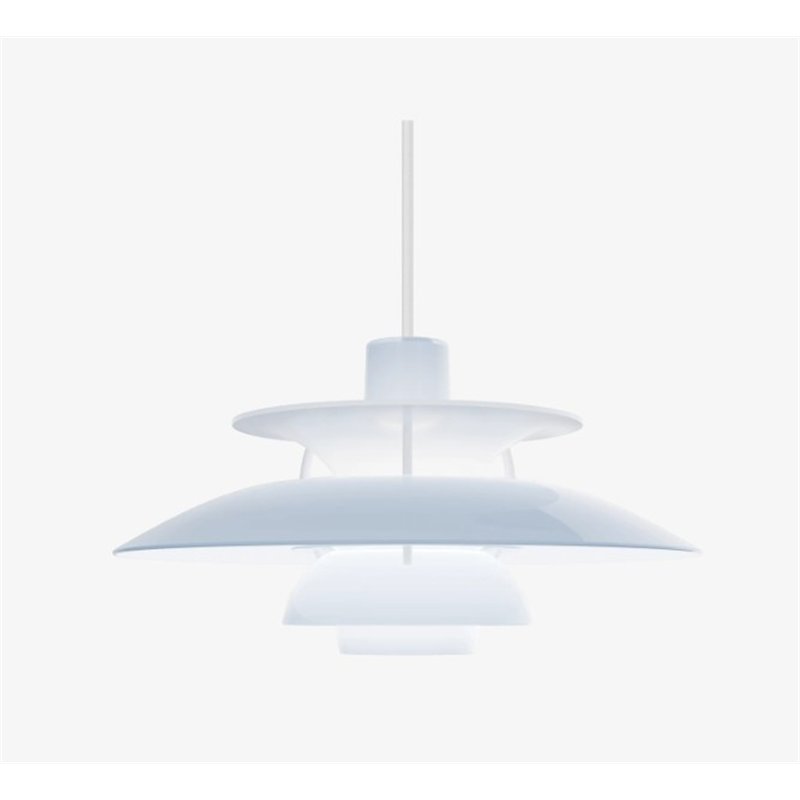 Louis Poulsen PH 5 Opaal (lichtblauw) Hanglamp - Outlet