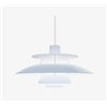 Louis Poulsen PH 5 Opal (pale blue) Suspension lamp - Outlet