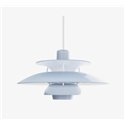 Louis Poulsen PH 5 Opaal (lichtblauw) Hanglamp - Outlet