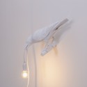 SELETTI Vogel lamp Links Indoor Wit