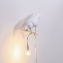 SELETTI Vogel lamp Links Indoor Wit