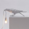 SELETTI Bird Lamp  Playing Indoor White