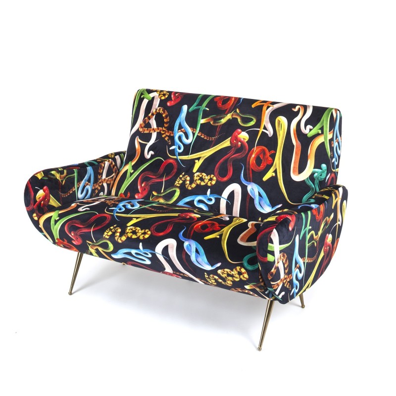 SELETTI Toiletpaper Tweezitsbank - Slangen