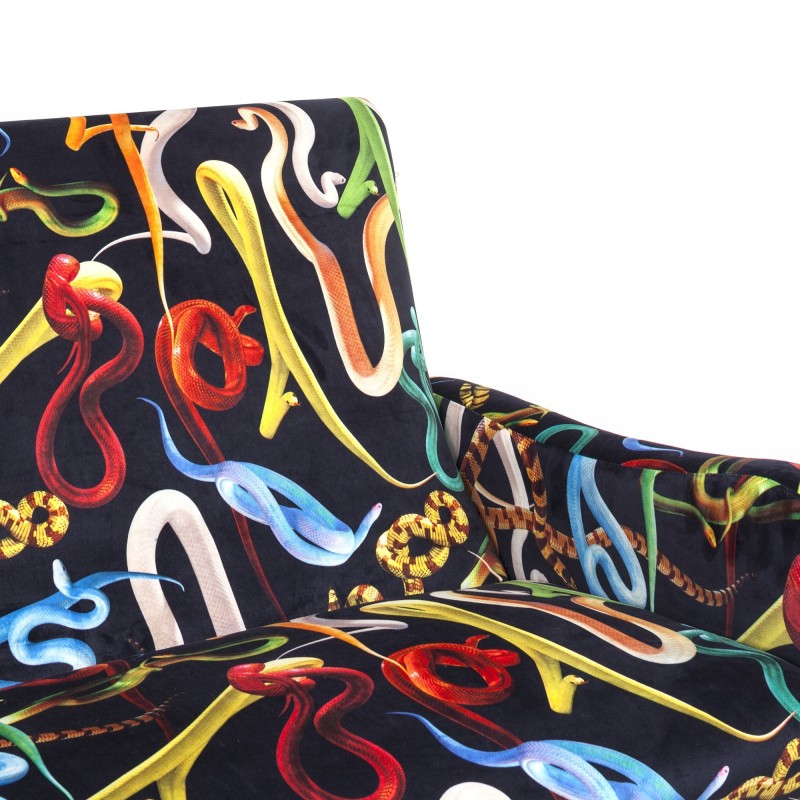 SELETTI Toiletpaper Tweezitsbank - Slangen