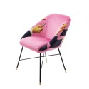 SELETTI Toiletpaper Stoel - Lipsticks Roze