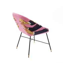 SELETTI Toiletpaper Chair - Lipsticks Pink