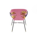 SELETTI Toiletpaper Stoel - Lipsticks Roze