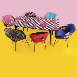 SELETTI Toiletpaper Chair - Lipsticks Pink