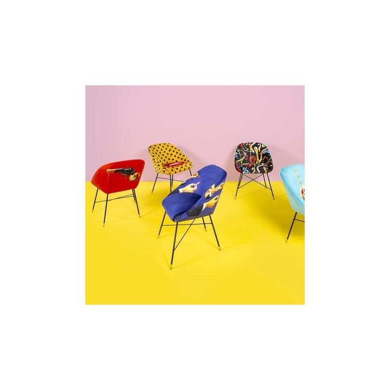 SELETTI Toiletpaper Stoel - Lipsticks