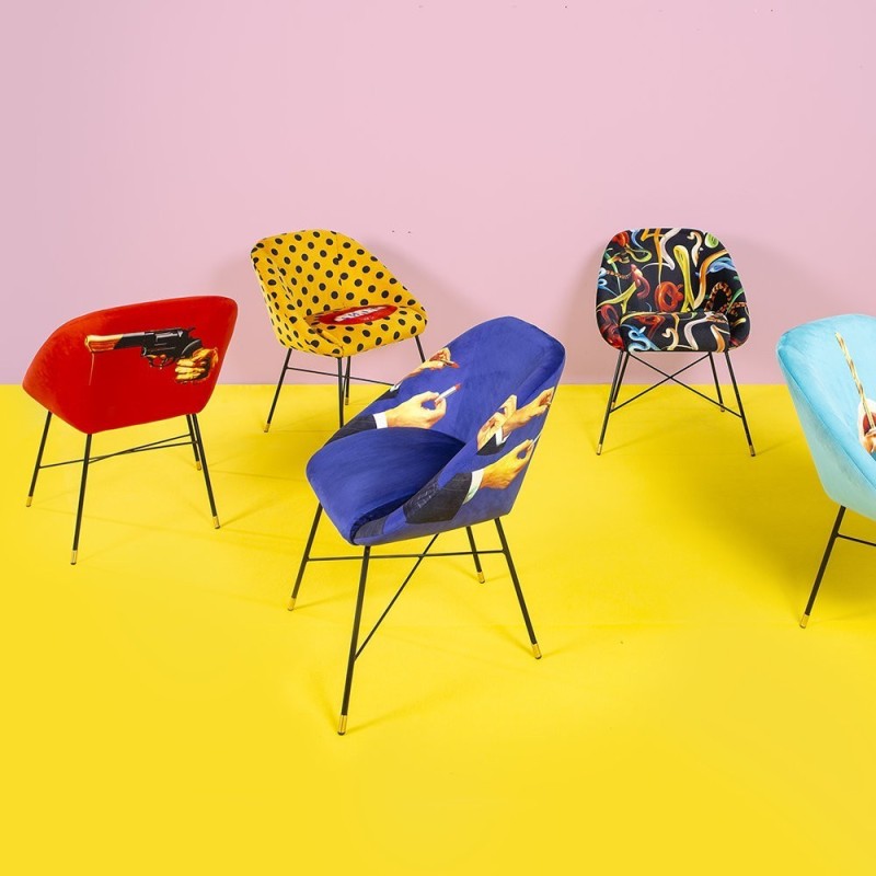SELETTI Toiletpaper Stoel - Revolver