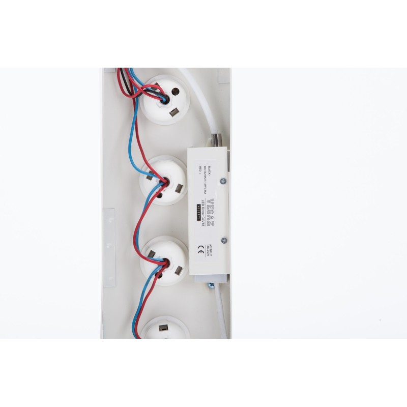 SELETTI Vegaz Metalen letter met led lampen - L