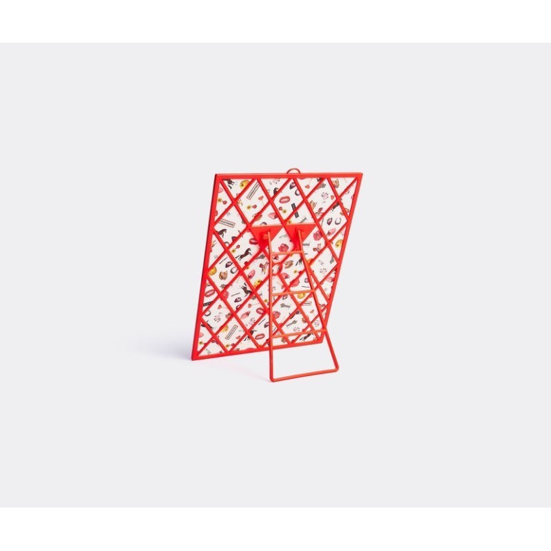 SELETTI Toiletpaper Spiegel 22,5x29,5 cm - Lipstick
