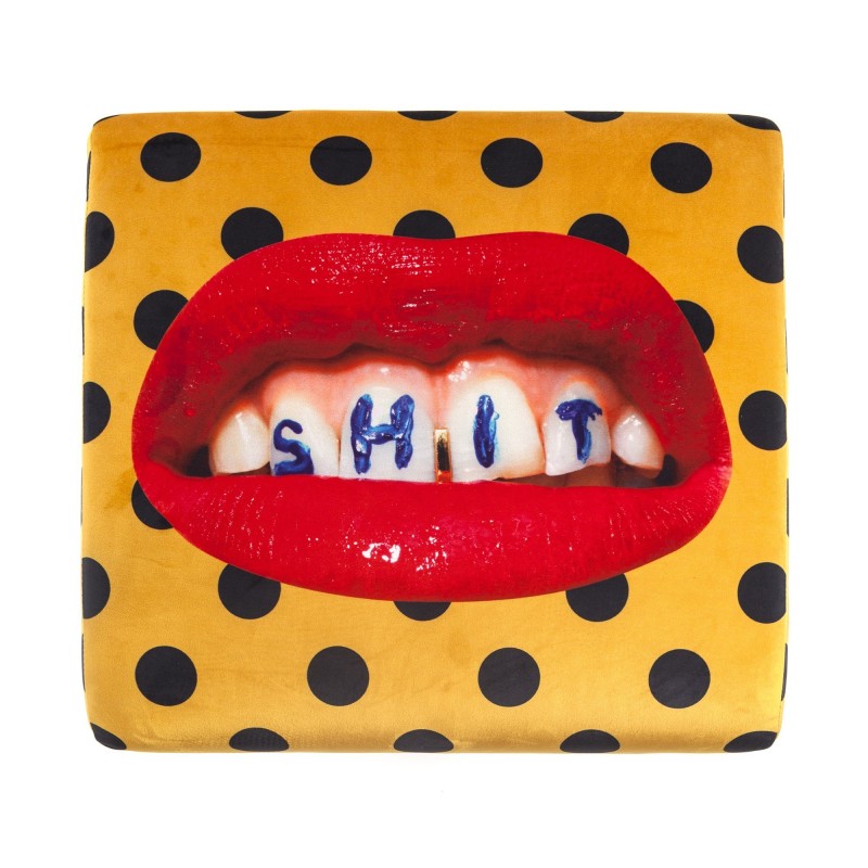SELETTI Toiletpaper Poef - Shit