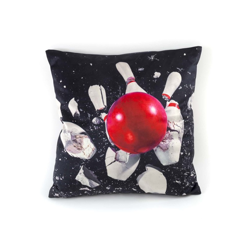 SELETTI Toiletpaper Kussen - Bowling