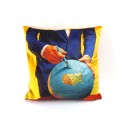 SELETTI Toiletpaper Kussen - Wereldbol