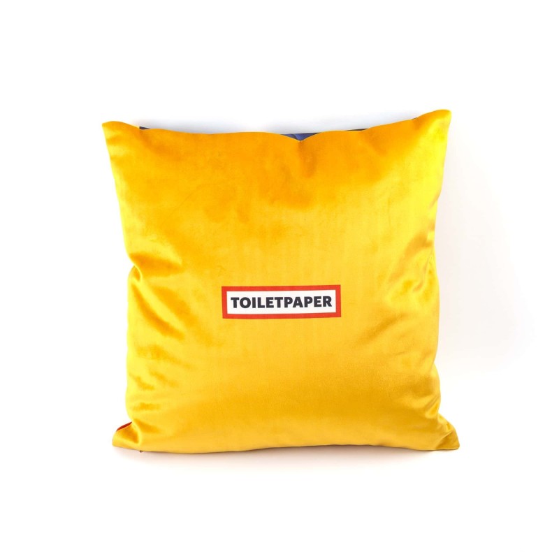 SELETTI Toiletpaper Kussen - Wereldbol